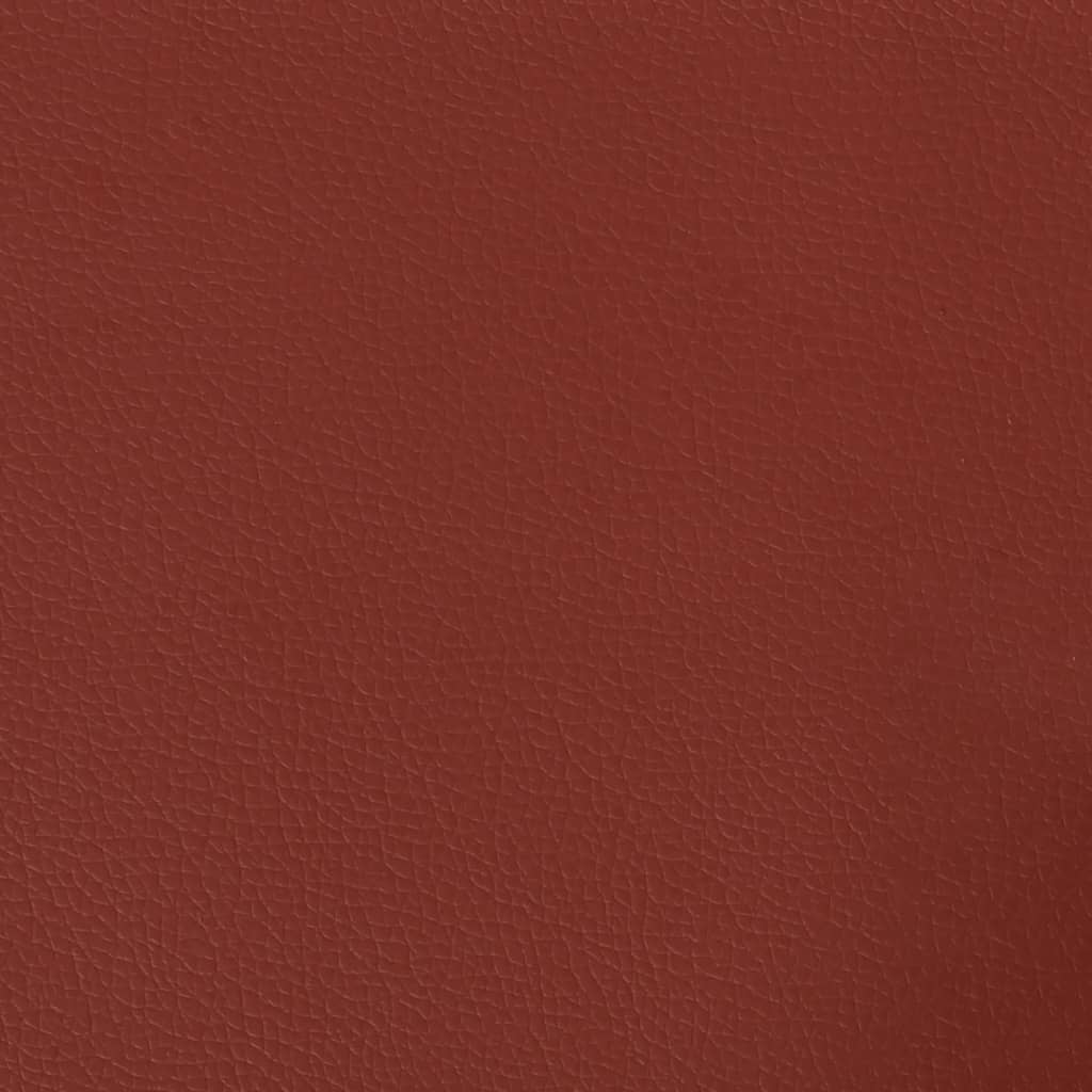 Gaming-Stuhl Schwarz und Weinrot Kunstleder