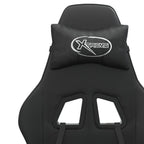 Gaming-Stuhl Schwarz Kunstleder