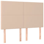 Boxspringbett mit Matratze & LED Cappuccino-Braun 140x190cm