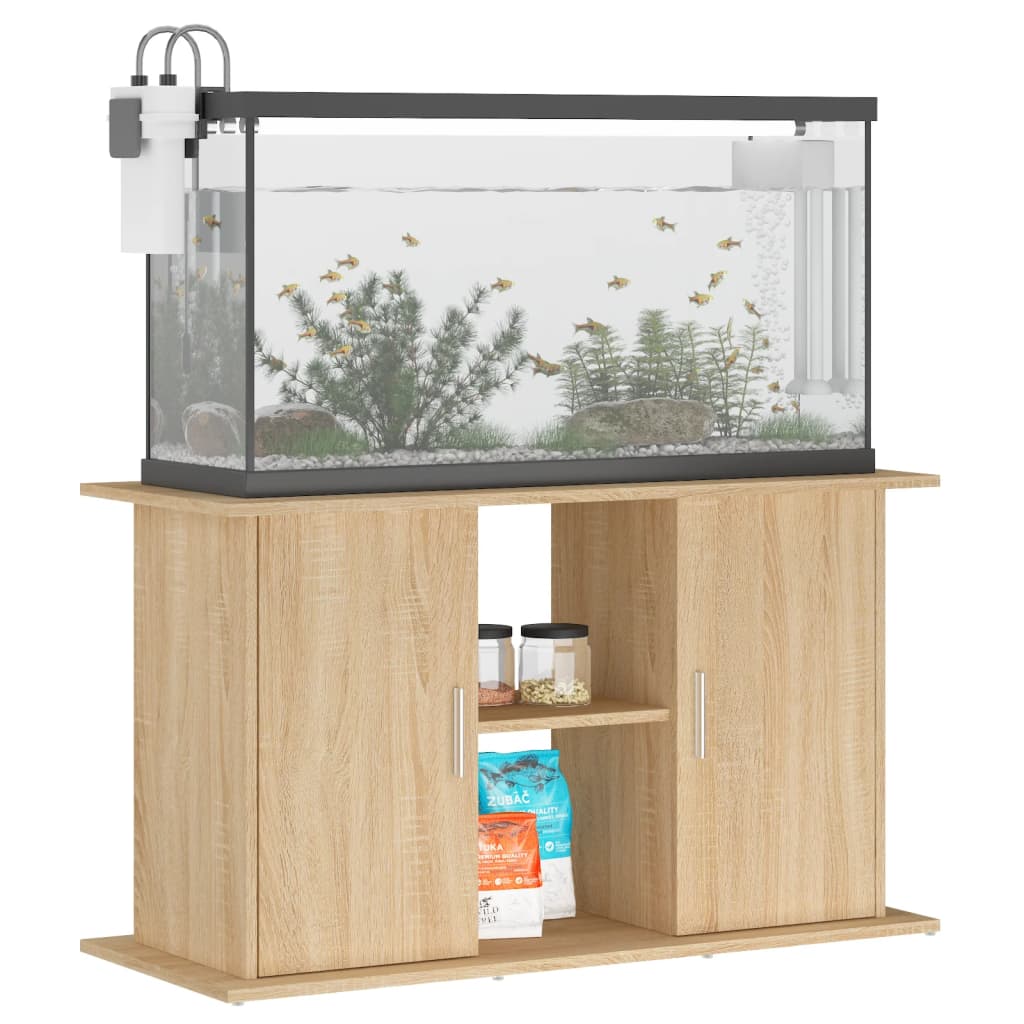 Aquariumständer Sonoma-Eiche 101x41x58 cm Holzwerkstoff