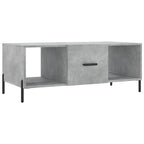 Couchtisch Betongrau 102x50x40 cm Holzwerkstoff