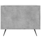 Couchtische 2 Stk. Betongrau 50x50x40 cm Holzwerkstoff