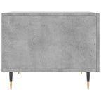 Couchtisch Betongrau 50x50x40 cm Holzwerkstoff