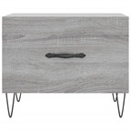 Couchtisch Grau Sonoma 50x50x40 cm Holzwerkstoff