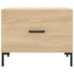 Couchtische 2 Stk. Sonoma-Eiche 50x50x40 cm Holzwerkstoff