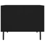 Couchtische 2 Stk. Schwarz 50x50x40 cm Holzwerkstoff