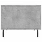 Couchtische 2 Stk. Betongrau 50x50x40 cm Holzwerkstoff