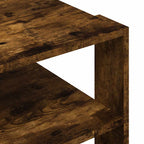 Couchtisch Räuchereiche 58x58x40 cm Holzwerkstoff