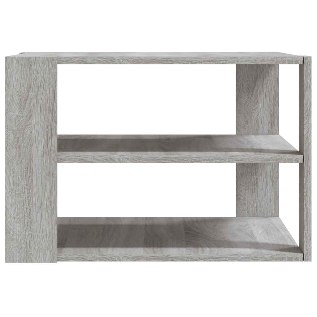 Couchtisch Grau Sonoma 58x58x40 cm Holzwerkstoff
