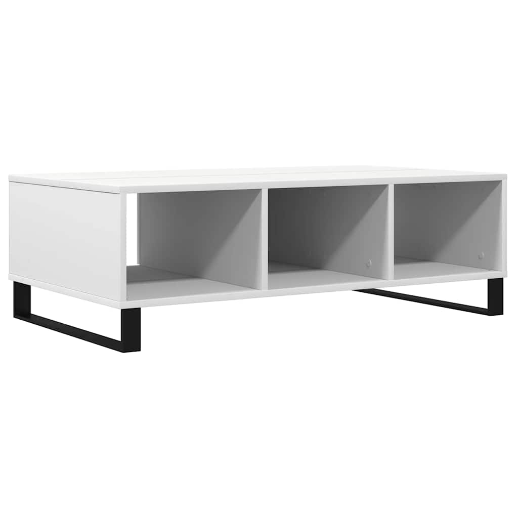 Couchtisch Weiß 104x60x35 cm Holzwerkstoff