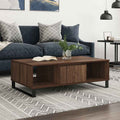 Couchtisch Braun Eichen-Optik 104x60x35 cm Holzwerkstoff