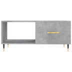Couchtisch Betongrau 90x50x40 cm Holzwerkstoff