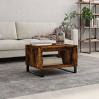 Couchtisch Räuchereiche 60x50x40 cm Holzwerkstoff