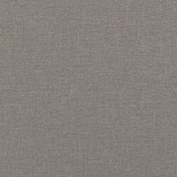 Tagesbett Ausziehbar mit Schubladen Taupe 100x200 cm Stoff