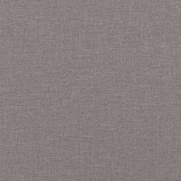 Tagesbett Ausziehbar mit Schubladen Taupe 90x200 cm Stoff