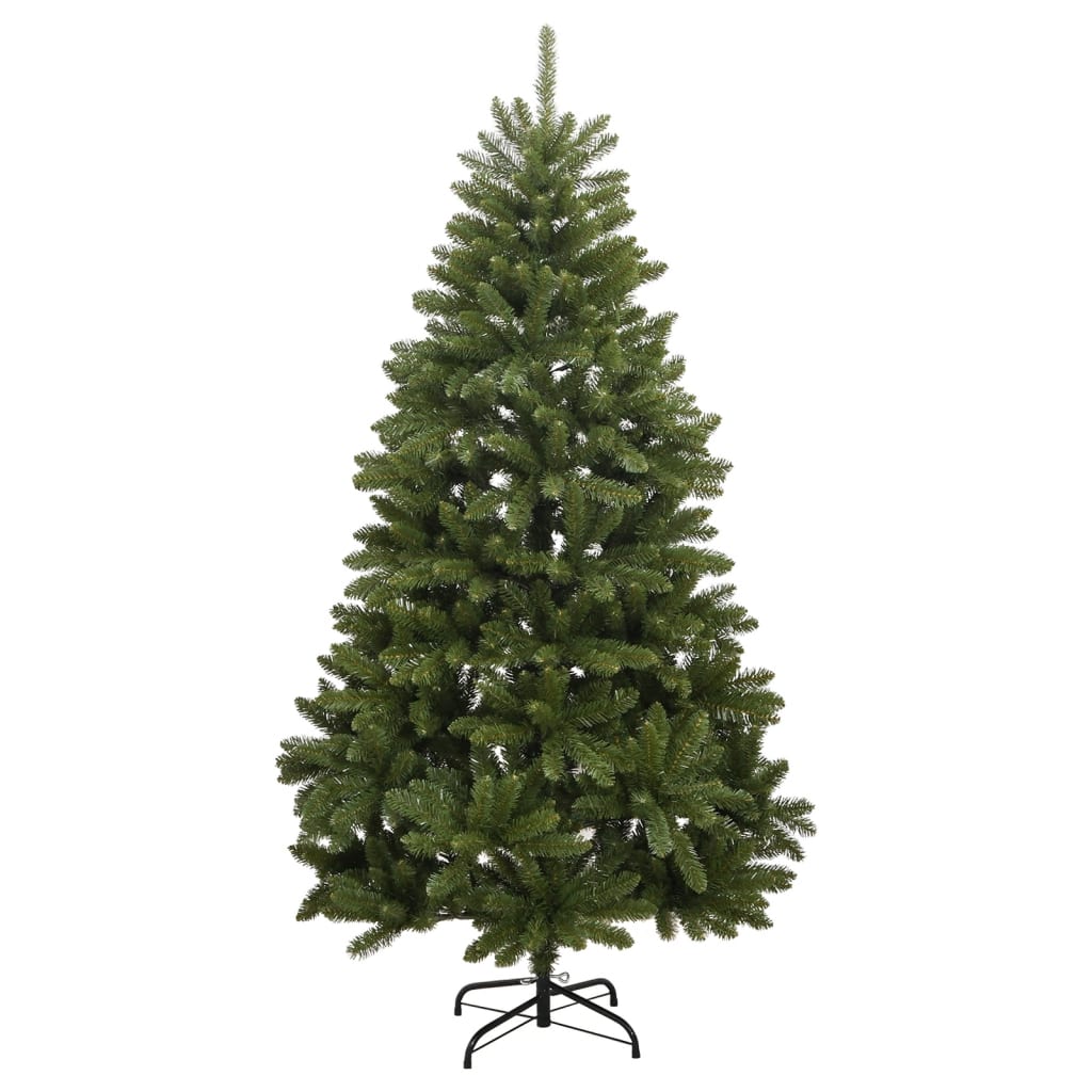 Künstlicher Weihnachtsbaum Klappbar mit Ständer Grün 210 cm