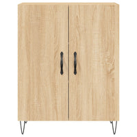 Highboard Sonoma-Eiche 69,5x34x180 cm Holzwerkstoff