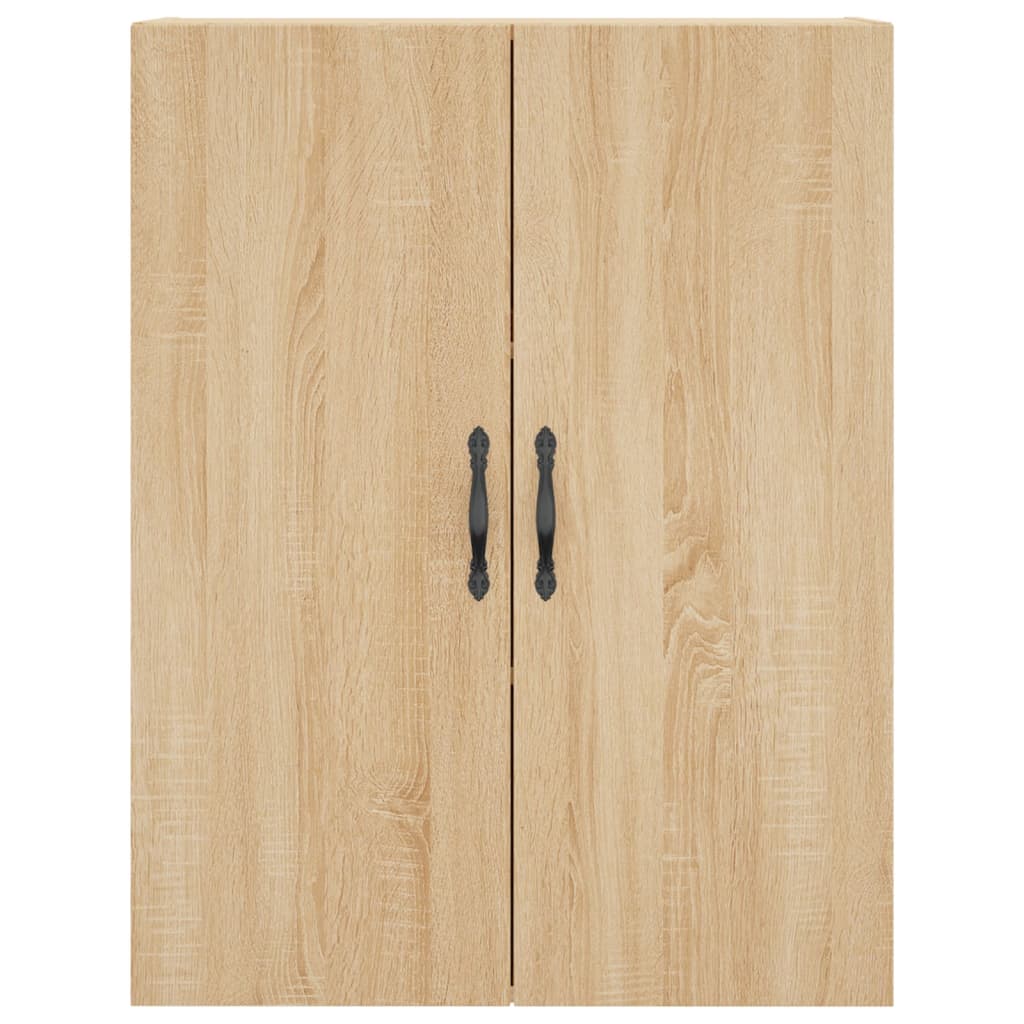 Highboard Sonoma-Eiche 69,5x34x180 cm Holzwerkstoff