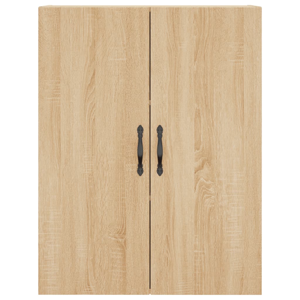 Highboard Sonoma-Eiche 69,5x34x180 cm Holzwerkstoff