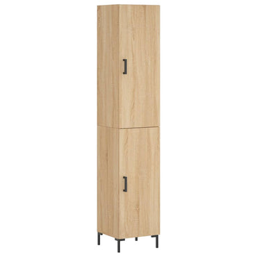 Highboard Sonoma-Eiche 34,5x34x180 cm Holzwerkstoff