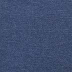Boxspringbett mit Matratze Blau 100x200 cm Stoff