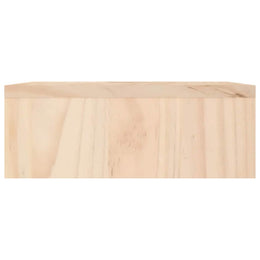 Monitorerhöhung 100 × 27 × 10 cm aus unbehandeltem massivem Kiefernholz