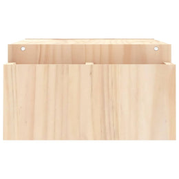 Monitorerhöhung 100 × 27,5 × 15 cm aus unbehandeltem massivem Kiefernholz