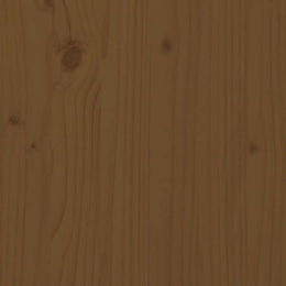 Monitorerhöhung 100 × 27,5 × 15 cm aus massivem Kiefernholz - Honigbraun