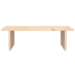 Monitorerhöhung 50 × 27 × 15 cm aus unbehandeltem massivem Kiefernholz (Art.-Nr. 813974)