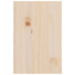 Monitorerhöhung 81 × 20 × 30 cm aus unbehandeltem massivem Kiefernholz