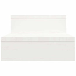 Monitorerhöhung (52-101) × 22 × 14 cm aus massivem Kiefernholz - Weiß