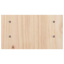 Monitorerhöhung 50 × 27 × 15 cm aus unbehandeltem massivem Kiefernholz (Art.-Nr. 814019)