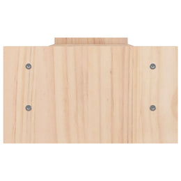 Monitorerhöhung 100 × 27 × 15 cm aus unbehandeltem massivem Kiefernholz (Art.-Nr. 814024)