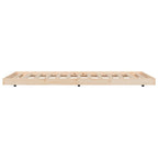 Massivholzbett ohne Matratze 80x200 cm Kiefernholz