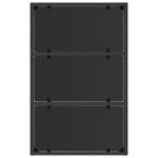4-tlg. Garten-Lounge-Set mit Kissen Schwarz Poly Rattan