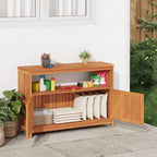 Garten-Konsolentisch 110x35x75 cm Massivholz Akazie