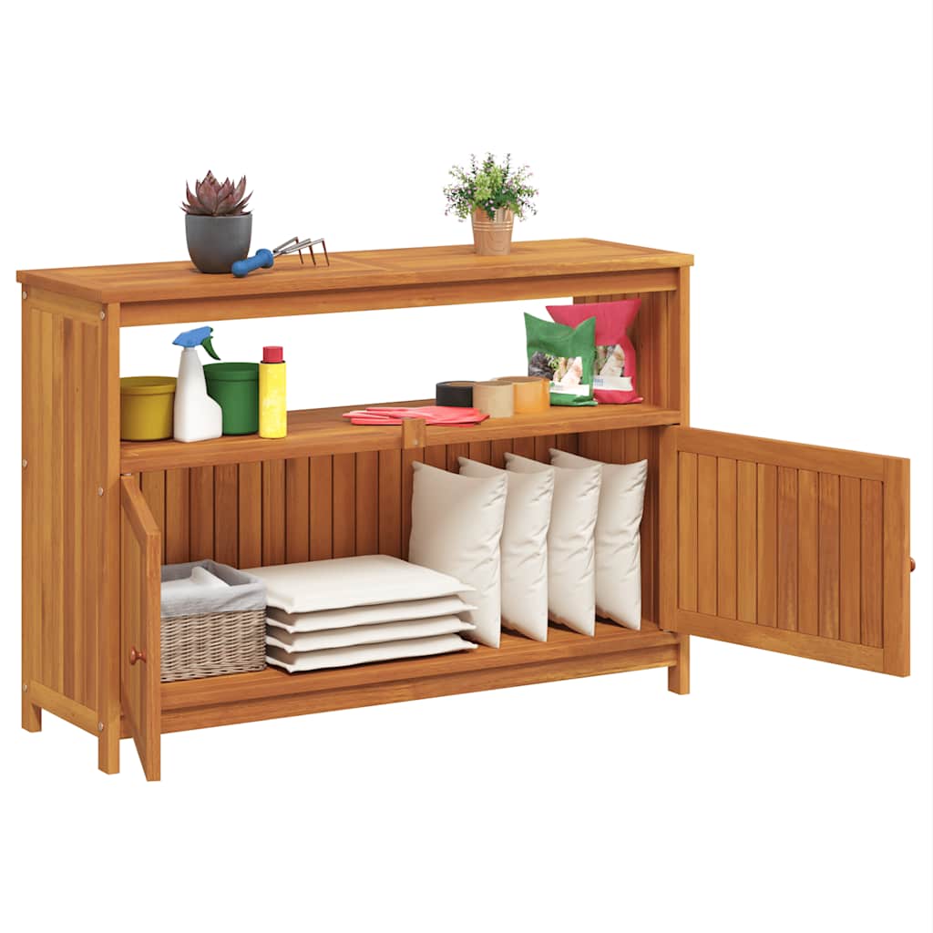 Garten-Konsolentisch 110x35x75 cm Massivholz Akazie