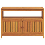 Garten-Konsolentisch 110x35x75 cm Massivholz Akazie