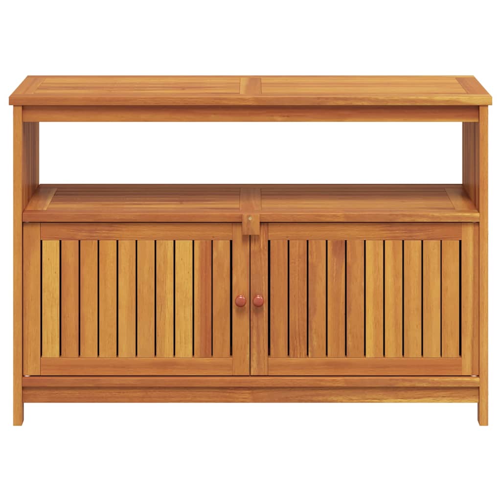 Garten-Konsolentisch 110x35x75 cm Massivholz Akazie