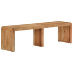 Sitzbank 160x38x45 cm Massivholz Akazie