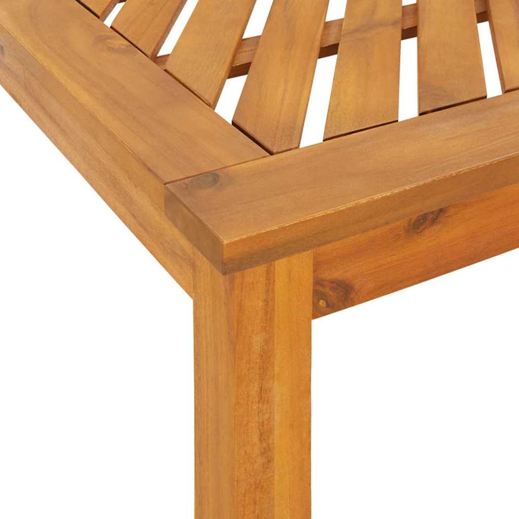 Garten Essgruppe 5 pcs Braun Massivholz Akazie