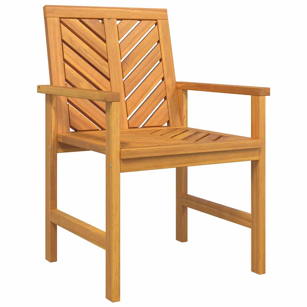 Garten Essgruppe 4 pcs Braun Massivholz Akazie