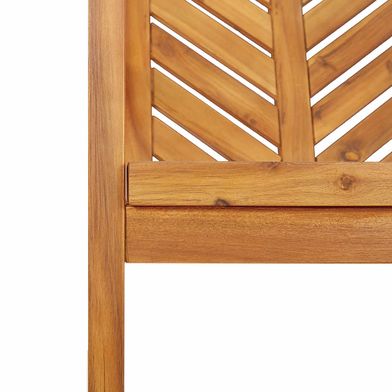 Garten Essgruppe 7 pcs Braun Massivholz Akazie