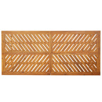 Garten Essgruppe 5 pcs Braun Massivholz Akazie