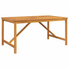 Garten Essgruppe 5 pcs Braun Massivholz Akazie