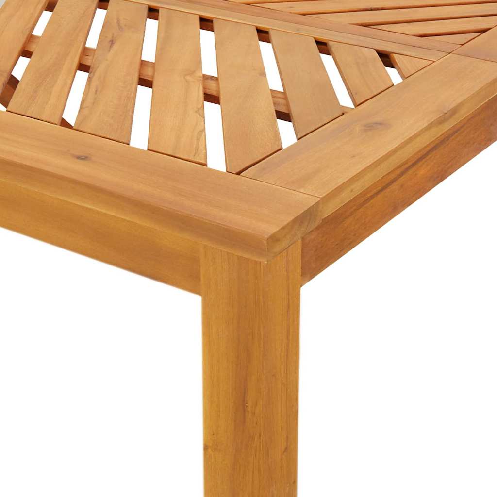 Garten Essgruppe 9 pcs Braun Massivholz Akazie