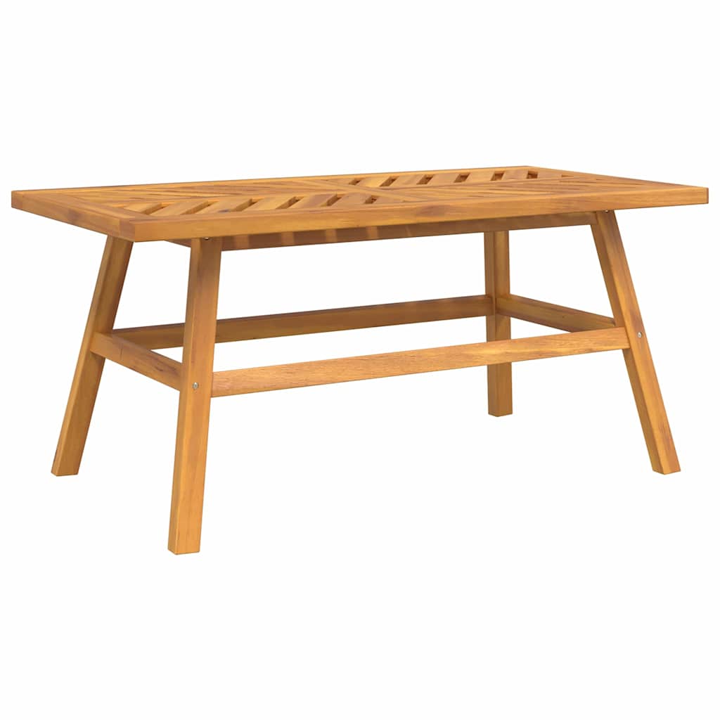 Garten-Lounge-Set 3 pcs Braun Massivholz Akazie
