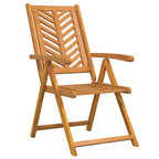 Gartenstuhl 4 pcs Braun 57 x 72 x 109 cm Massivholz Akazie