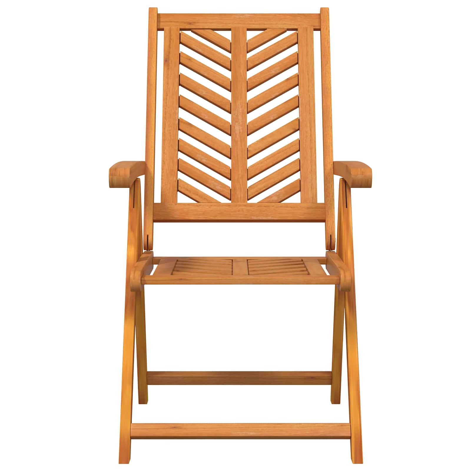 Gartenstuhl 4 pcs Braun 57 x 72 x 109 cm Massivholz Akazie