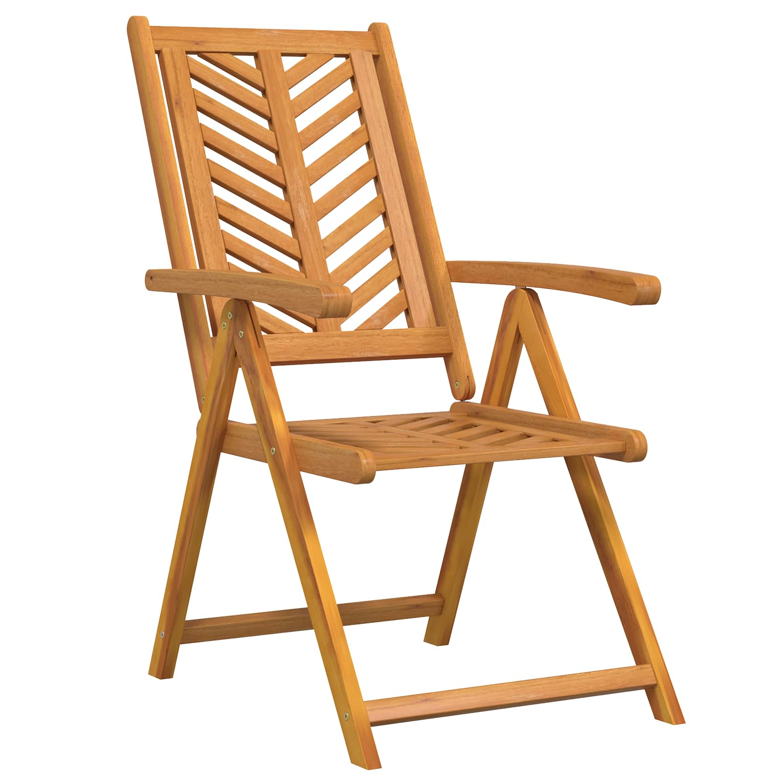 Gartenstuhl 8 pcs Braun 57 x 72 x 109 cm Massivholz Akazie